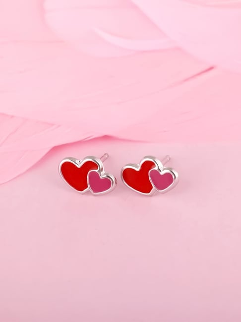 Sloth Earrings Sterling Silver Cute Sloth Heart Stud Earrings Gifts fo