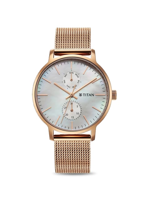 Buy Titan 95143WM01 Workwear Slimline Analog Watch for Women at