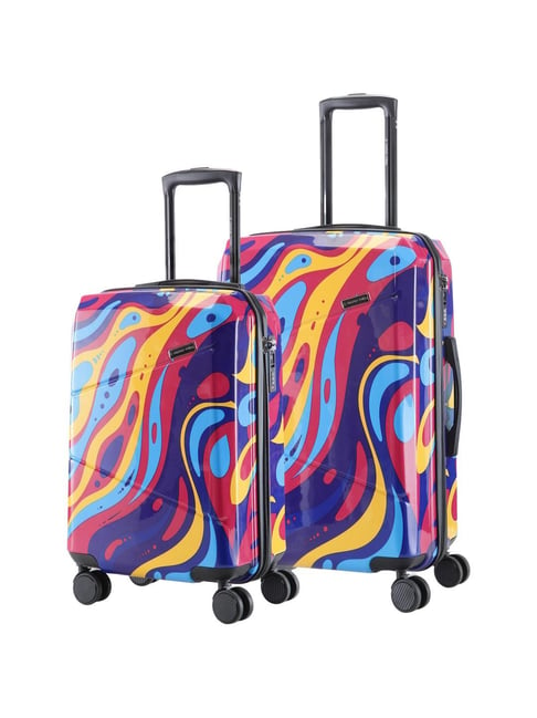 Nasher Miles Eco Friendly Polyester Set of 2 Protective Luggage Covers  (Grey)(65 & 75 cm) : : Fashion