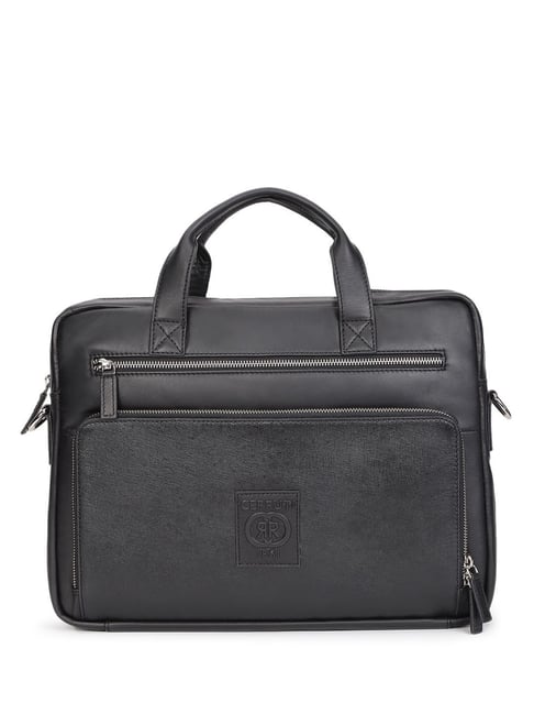 Buy CERRUTI 1881 Black ARNOLD Medium Briefcase for Men Online