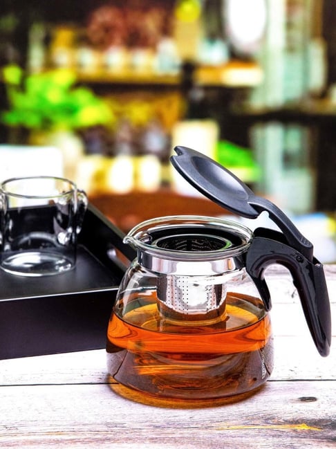 Buy Goodhomes Transparent Glass Tea Pot at Best Price Tata CLiQ