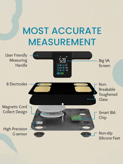 HealthSense Fitdays BS 171 Smart Bluetooth Body Weighing Scale