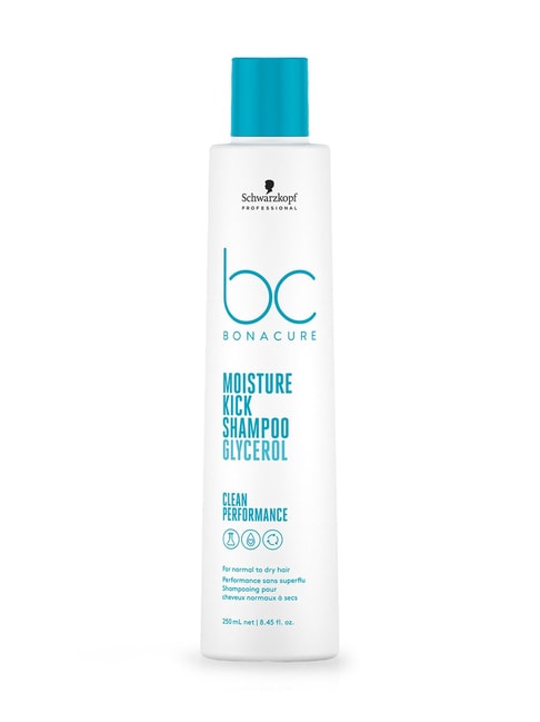 Schwarzkopf Professional Bonacure Moisture Kick Shampoo with Glycerol - 250 ml