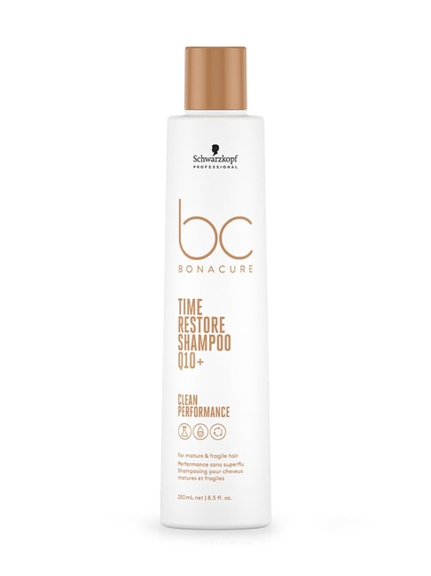 Schwarzkopf Professional Bonacure Time Restore Shampoo with Q10+ - 250 ml