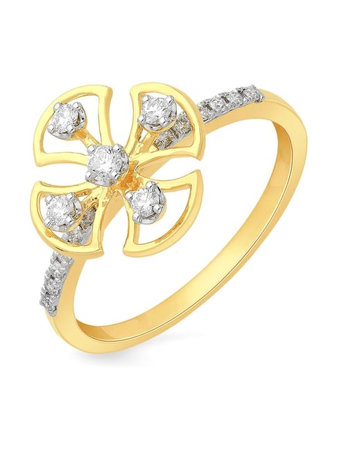 Buy Malabar Gold and Diamonds 18k Gold Casual Ring for Women
