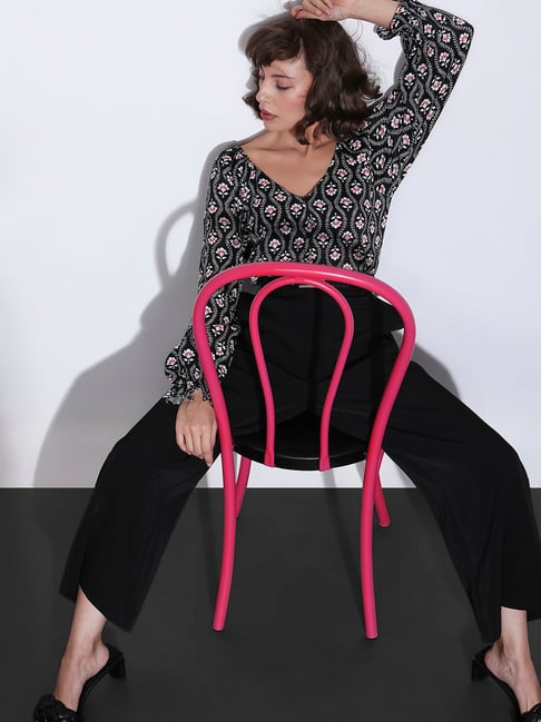 Vero Moda Multicolor Viscose Printed Shirt-picture-45