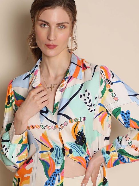 Vero Moda Multicolor Printed Shirt-picture-27