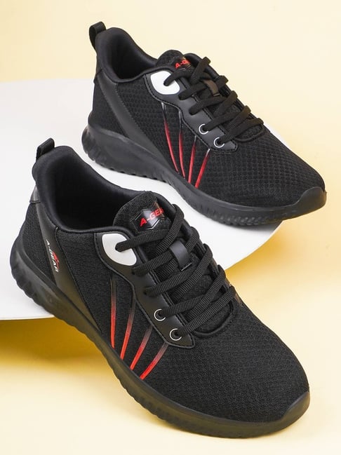 Campus black clearance sport shoes