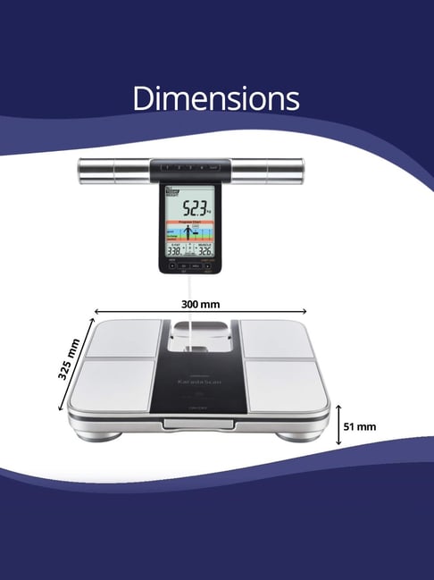 Buy Omron Hbf 702t Digital Body Composition Monitor (Silver