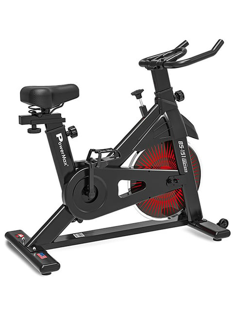 PowerMax Fitness BS 151 Spin Bike Black