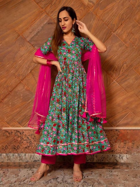 Latest Ladkiyon Ki Frock| Soft Cotton Collection| The Nesavu – The Nesavu