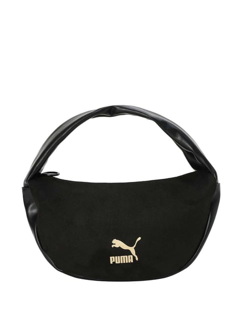 Buy Puma Black Solid Medium Handbag Online At Best Price Tata CLiQ