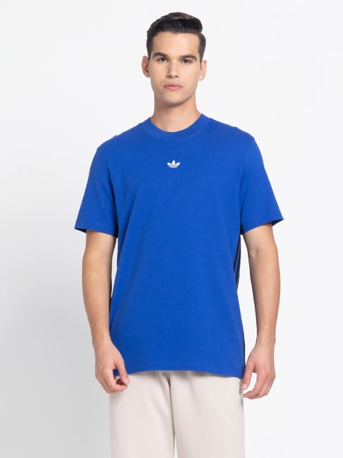 Adidas Originals Blue Regular Fit T-Shirt-picture-45