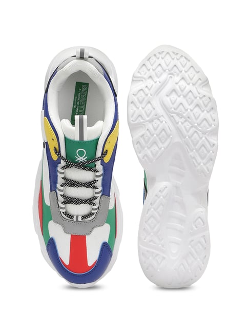 Buy United Colors of Benetton Men's Multicolor Running Shoes for