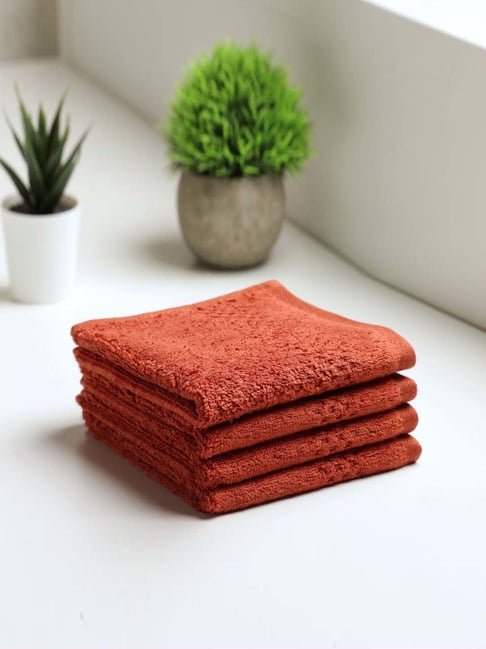 Rust towel online set