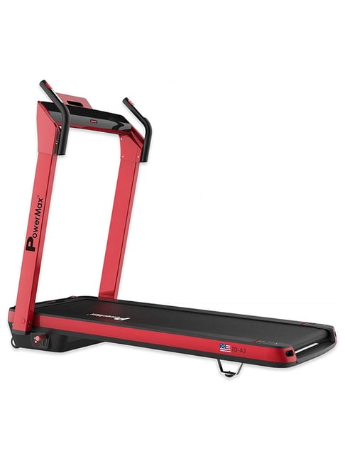 PowerMax Fitness UrbanTrek TD A3 5.0HP Peak Treadmill Red