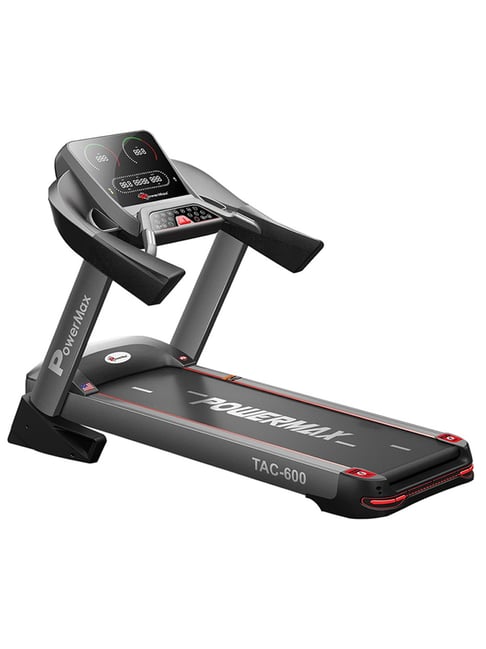 PowerMax Fitness TAC 600 5.0HP Treadmill Grey