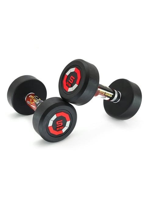 Rubber discount coated dumbbells