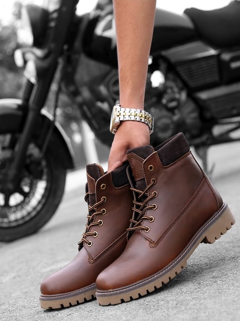 Stylish hot sale brown boots