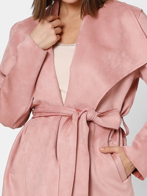 Buy Vero Moda Pink Relaxed Fit Jacket for Women Online Tata CLiQ
