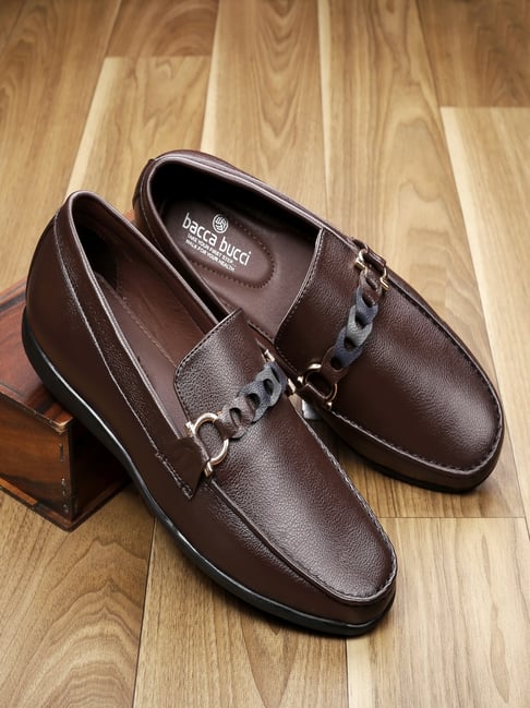 Bacca Bucci Men's VEGAS Brown Casual Loafers-picture-34