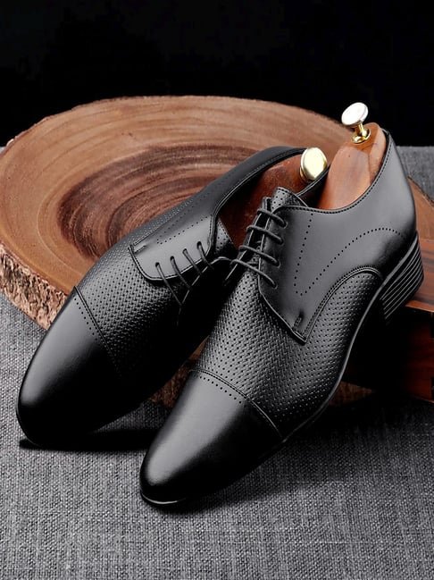 Buy Louis Philippe Men's Black Derby Shoes for Men at Best Price @ Tata CLiQ