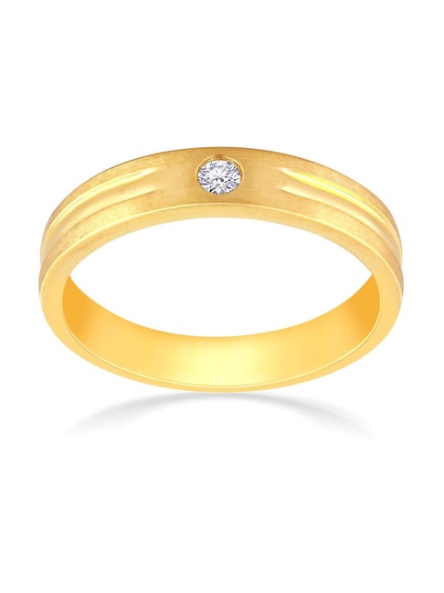 Malabar Gold and Diamonds 18k Gold Band Ring for Women