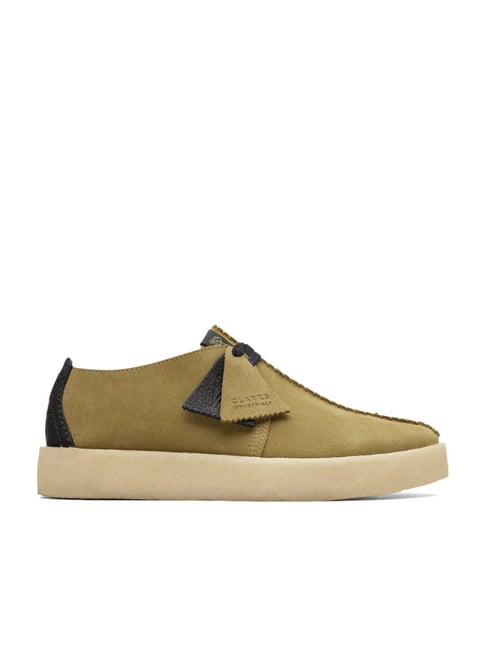 Clarks deals khaki shoes