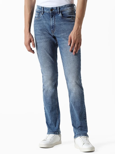 New Model Fashion Street Style Ripped Skinny Jeans Men Vintage Wash Solid  Denim Trouser Mens Casual Slim Fit Pencil Denim Pants - Jeans - AliExpress