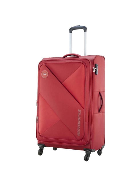 Buy Skybags Converge Plus Sec Red Solid Trolley Bag cm