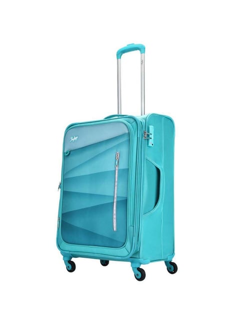 Buy Skybags Footloose Rubik Polyester 580 mm Blue Softsided Cabin Luggage +  Cardiff Polyester 55 cms Blue Travel Duffle (STRUW58EBLU + DFCAR55BLU)  Online at desertcartINDIA