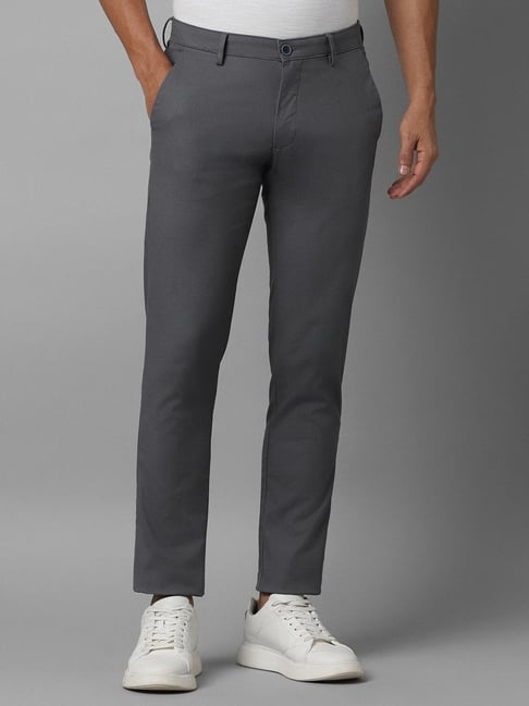 Black Drawstring Grey Trousers – Styched Fashion