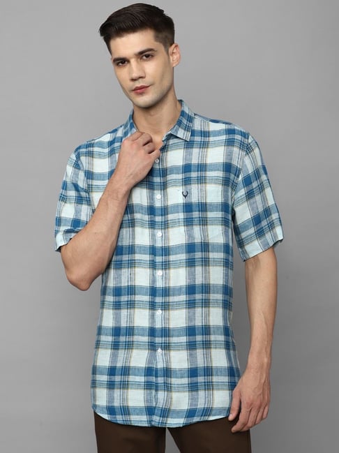 Allen solly 2024 linen shirts online