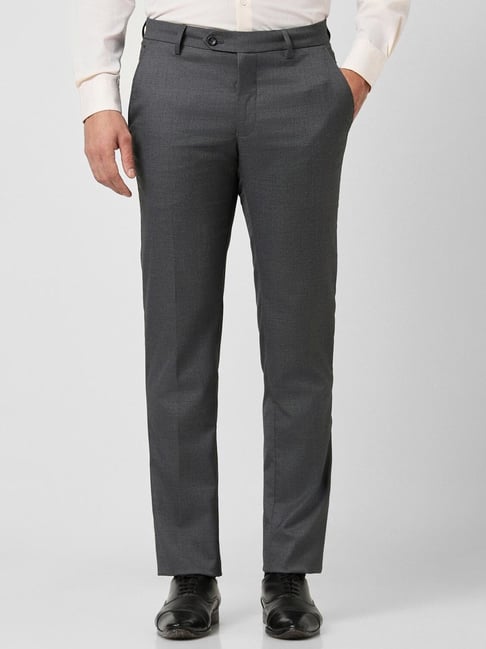 Buy Peter England Men's Slim Work Utility Pants (PETFONSP863763_Grey_40) at  Amazon.in