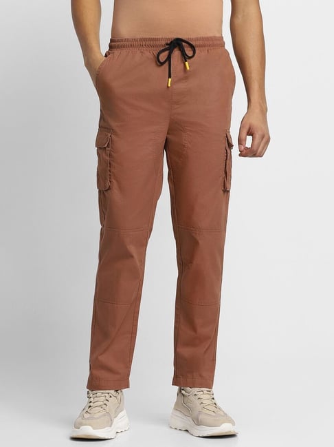 Men's Brown Cargo Pants