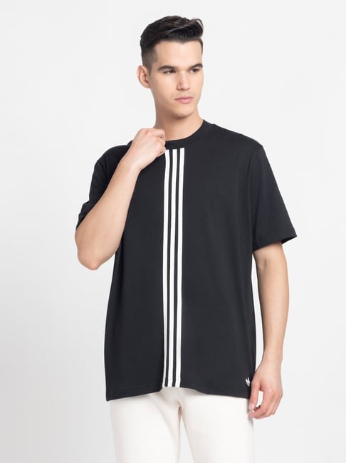 Adidas originals stand on sale collar t shirt