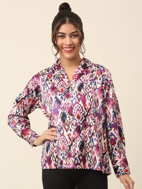Melon by PlusS Multicolor Printed Shirt-picture-32