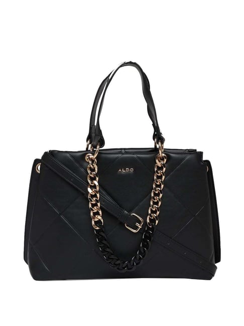 Buy Aldo BALKIIX001 Black Quilted Medium Handbag Online At Best