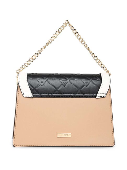 Aldo womens mini purse shoulder gold tone chain bag white Quilted faux  pearl | Mini purse, White bag, Chain bags