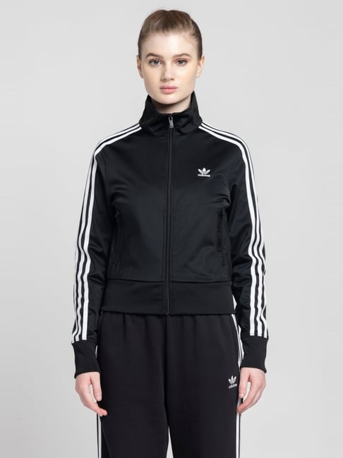 Adidas Originals Black Striped Track Jacket