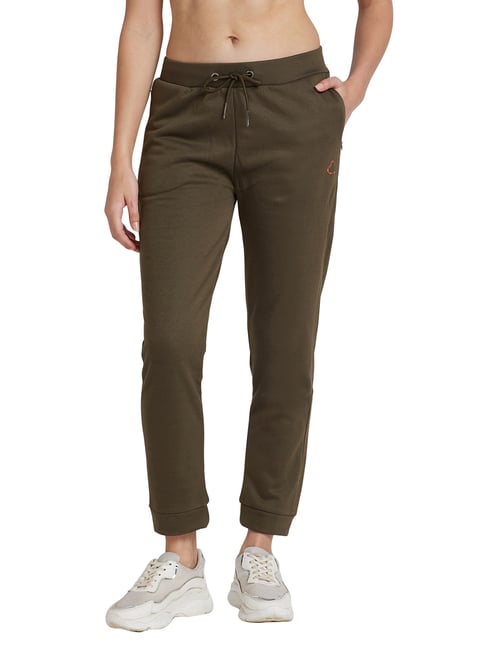 Being Human Olive Relaxed Fit Mid Rise Joggers-picture-20