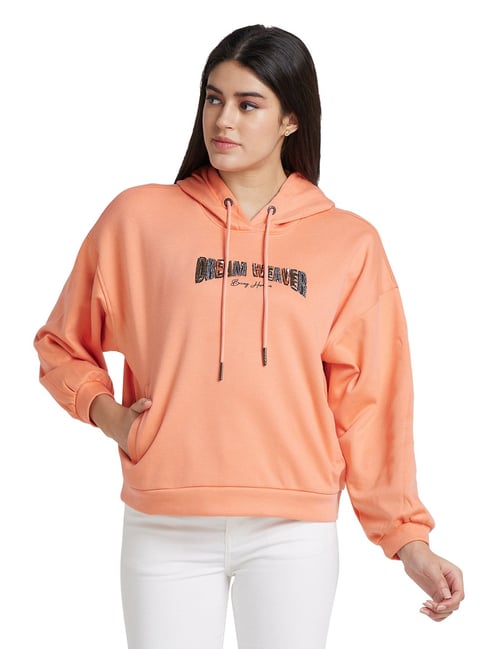 Being Human Pink Printed Hoodie-picture-21