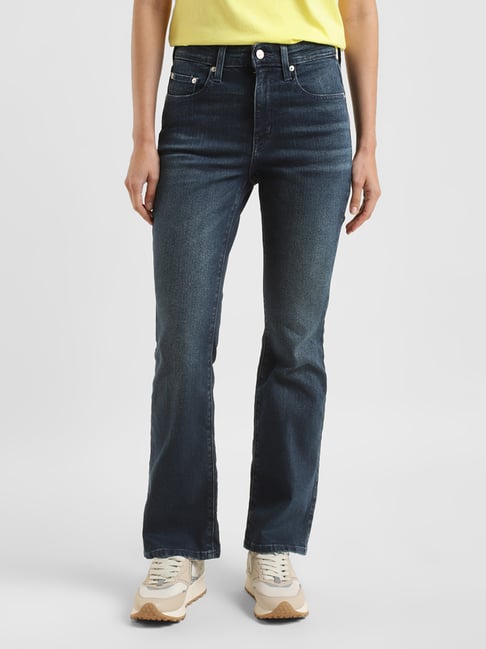 Levi's 725 Blue Bootcut High Rise Jeans