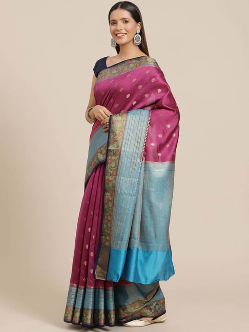 INDIAN LINEN SAREE Exclusive Musturd and Blue Colour Jaquard Banarasi Silk  Saree Price in India - Buy INDIAN LINEN SAREE Exclusive Musturd and Blue  Colour Jaquard Banarasi Silk Saree online at undefined