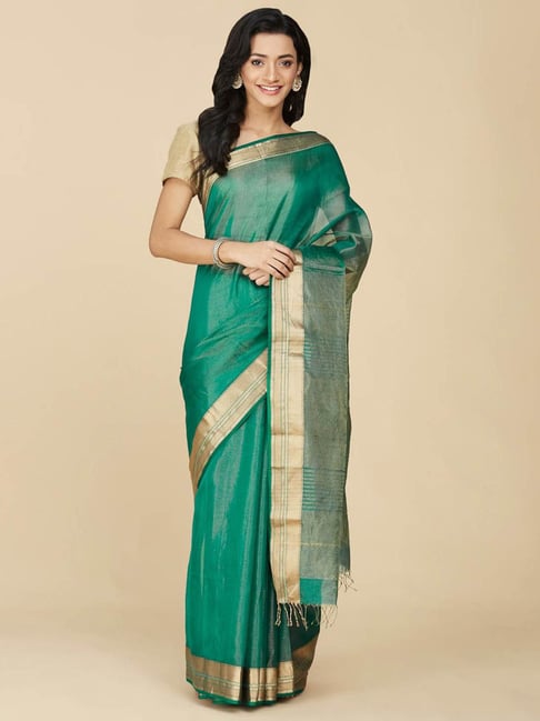 Fabindia - A sari affair! Kick off your Onam celebrations in style with a  gift to yourself and the ones you love with our range of elegant saris from  the Malhar collection. �#