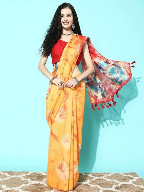 Buy Stylum Maroon Banarasi Saree With Unstitched Blouse for Women's Online  @ Tata CLiQ