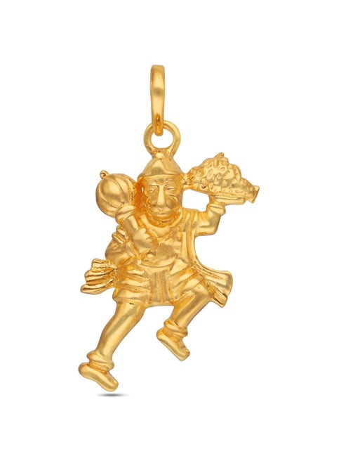 22k gold hanuman deals pendant