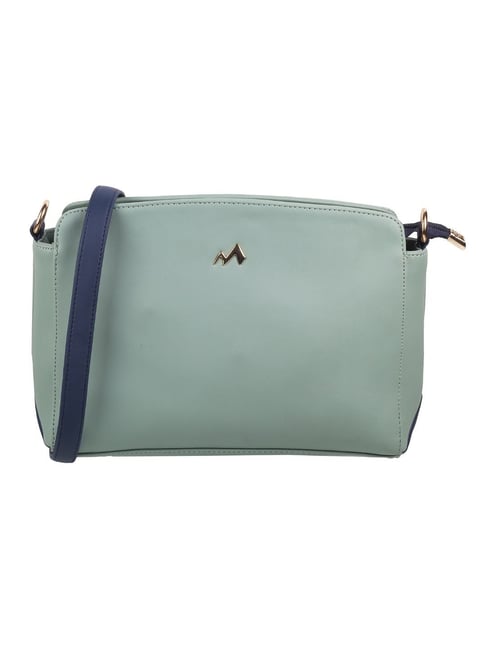 Metro Light Green Medium Cross Body Bag