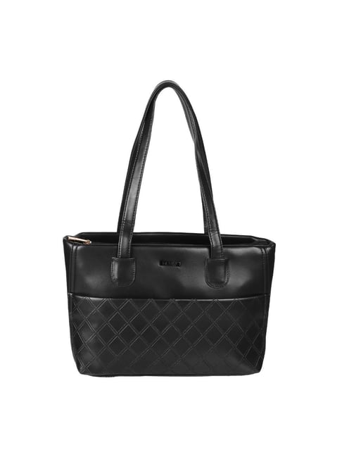 Buy Metro Black Medium Tote Bag at Best Price Tata CLiQ