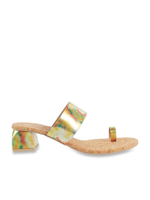 Gold toe ring discount sandals